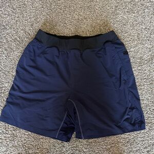 Fabletics Dark Blue Men's Athletic Shorts